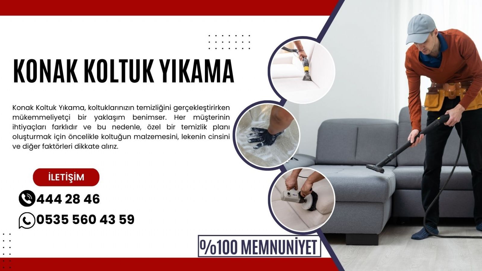 konak koltuk yıkama